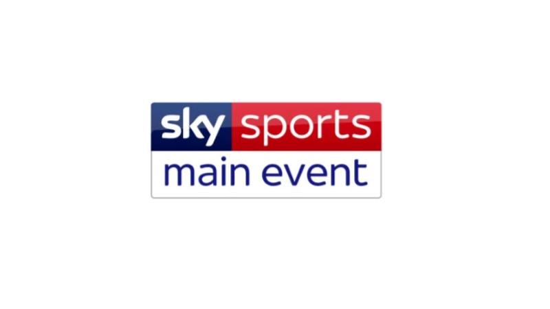 Sky Sports Main Event schedule