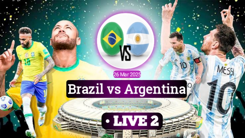 Brazil vs Argentina Live